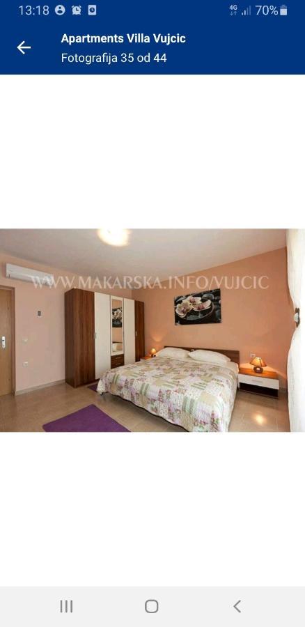 Villa Vujcic Макарска Екстериор снимка